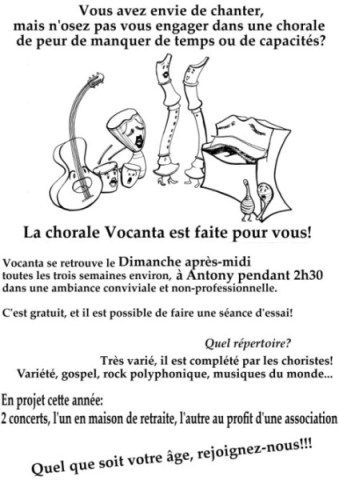 Tract de la Chorale